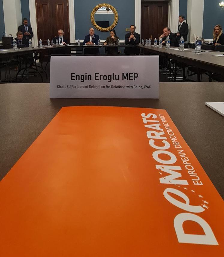 Website of the European Democrats Engin Eroglu: Enhancing Transatlantic Cooperation: EDP Strengthens Dialogue on China During High-Level IPAC Visit to Washington Website of the European Democrats - https://democrats.eu