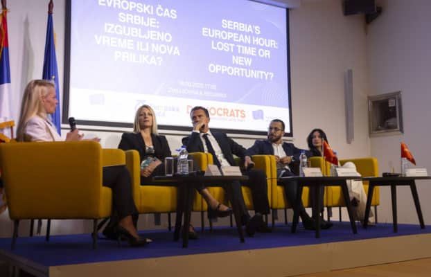 The EDP in Belgrade for a European Serbia: legality, free media, fair elections
