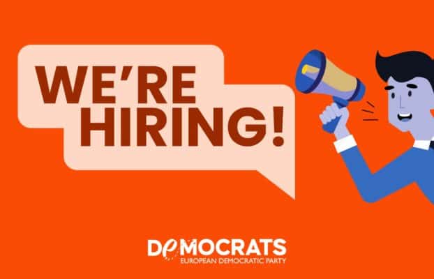 Job offer: Policy & Events trainee